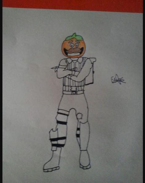 🍅Dibujo de Tomatoide🍅 | Fortnite [Español] Amino: Aprender a Dibujar y Colorear Fácil con este Paso a Paso, dibujos de A Tomatoide De Fortnite, como dibujar A Tomatoide De Fortnite para colorear