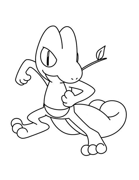 Coloriage Arcko Pokemon à imprimer: Aprender como Dibujar Fácil con este Paso a Paso, dibujos de A Treecko, como dibujar A Treecko para colorear e imprimir