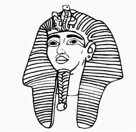 Mascara De Tutankamon Para Colorear: Aprende como Dibujar Fácil con este Paso a Paso, dibujos de A Tutankamon, como dibujar A Tutankamon paso a paso para colorear