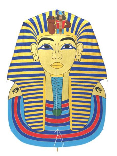 Cómo hice mi cometa Tutankamón | Cometas al sol: Aprende a Dibujar y Colorear Fácil, dibujos de A Tutankamon, como dibujar A Tutankamon para colorear