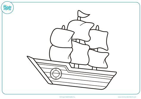 Resultado de imagen para dibujo de un barco para colorear: Dibujar y Colorear Fácil, dibujos de A Un Barco, como dibujar A Un Barco paso a paso para colorear