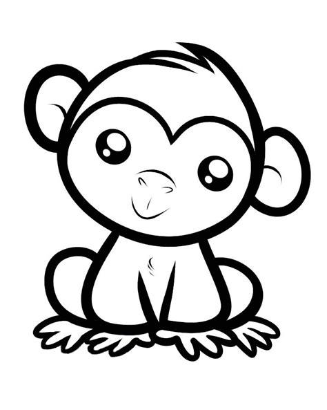 Mono #14140 (Animales) – Colorear dibujos gratis: Dibujar y Colorear Fácil, dibujos de A Un Mono, como dibujar A Un Mono paso a paso para colorear