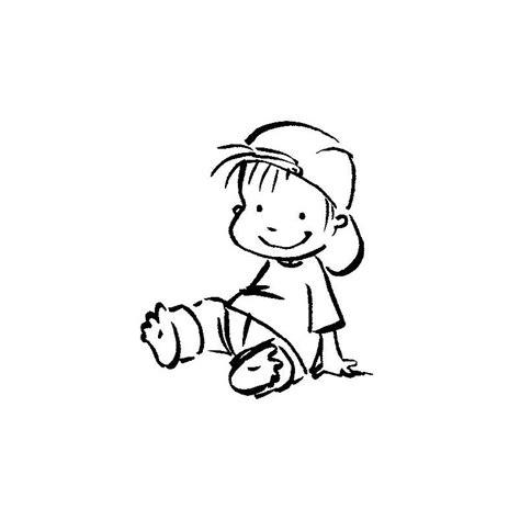 SELLO NIÑO SENTADO - La Casa De Miwie - AZ Dibujos para: Dibujar y Colorear Fácil, dibujos de A Un Niño Sentado, como dibujar A Un Niño Sentado para colorear
