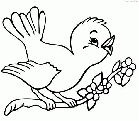 Dibujos Sin Colorear: Dibujos de Pájaros para Colorear: Aprende como Dibujar y Colorear Fácil con este Paso a Paso, dibujos de A Un Pajaro, como dibujar A Un Pajaro para colorear