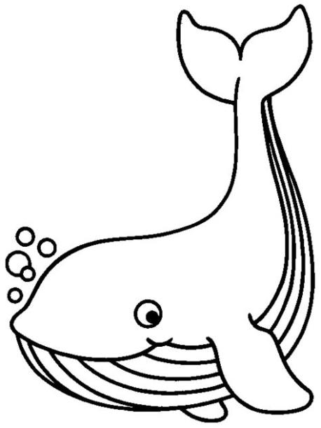La ballena azul para colorear - Imagui: Dibujar y Colorear Fácil, dibujos de A Una Ballena, como dibujar A Una Ballena paso a paso para colorear