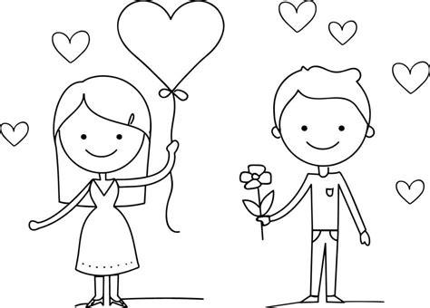 Dibujos para colorear: Pareja enamorada imprimible. gratis: Aprende como Dibujar Fácil, dibujos de A Una Pareja Enamorada, como dibujar A Una Pareja Enamorada para colorear