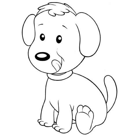 Perros para colorear: Dibujar Fácil, dibujos de A Una Perrita, como dibujar A Una Perrita para colorear