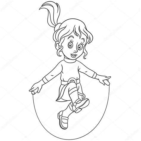 Fotos: para dibujar | Página Para Colorear Niña Dibujos: Dibujar Fácil, dibujos de A Una Persona Saltando, como dibujar A Una Persona Saltando para colorear e imprimir