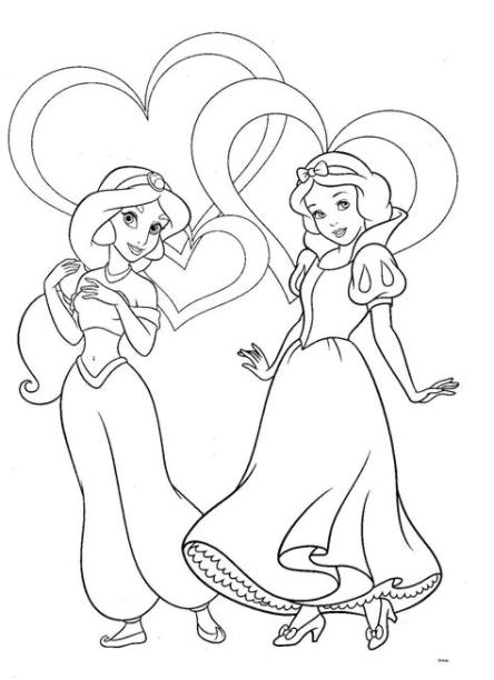 Dibujos para Colorear. Pintar . imprimir.....: Princesas: Aprende a Dibujar y Colorear Fácil con este Paso a Paso, dibujos de A Una Princesa De Disney, como dibujar A Una Princesa De Disney para colorear e imprimir