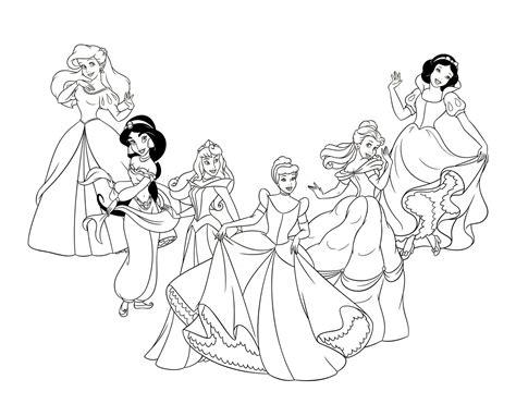 Dibujos de Princesas Disney para colorear e imprimir gratis: Aprende a Dibujar y Colorear Fácil, dibujos de A Una Princesa De Disney, como dibujar A Una Princesa De Disney para colorear
