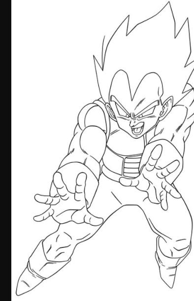 Imagenes De Goku Con Vegeta Para Colorear - Impresion gratuita: Aprender a Dibujar y Colorear Fácil con este Paso a Paso, dibujos de A Vegeta Super Saiyan, como dibujar A Vegeta Super Saiyan para colorear
