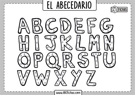 Abecedario para Colorear - ABC Fichas: Aprende a Dibujar Fácil, dibujos de Abecedario, como dibujar Abecedario paso a paso para colorear