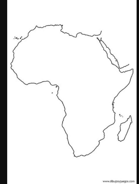 Resultado de imagen para africa para colorear | Dibujos: Dibujar Fácil, dibujos de Africa, como dibujar Africa para colorear