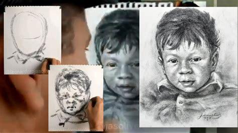 #Dibujo #Retrato de #Niño al #Carboncillo #Charcoal - YouTube: Aprender como Dibujar y Colorear Fácil con este Paso a Paso, dibujos de Al Carboncillo, como dibujar Al Carboncillo paso a paso para colorear