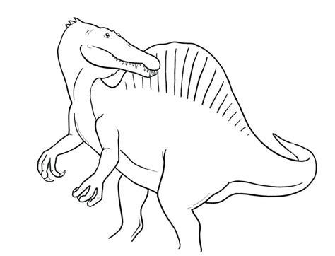 Dibujos de Spinosaurus para colorear. Descargar o imprimir: Dibujar Fácil, dibujos de Al Espinosaurio, como dibujar Al Espinosaurio para colorear
