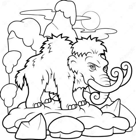 Lindo libro para colorear de mamut | Vector Premium: Aprender a Dibujar Fácil, dibujos de Al Estilo De Los Años 30, como dibujar Al Estilo De Los Años 30 para colorear e imprimir