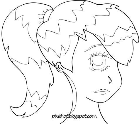 Pixishot: Dibujo de Leela al estilo manga: Dibujar y Colorear Fácil con este Paso a Paso, dibujos de Al Estilo Manga, como dibujar Al Estilo Manga paso a paso para colorear