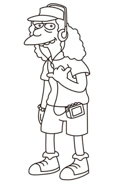 Dibujos Los Simpsons para Colorear. 100 Imágenes gratis: Aprende como Dibujar y Colorear Fácil con este Paso a Paso, dibujos de Al Estilo Simpson, como dibujar Al Estilo Simpson para colorear