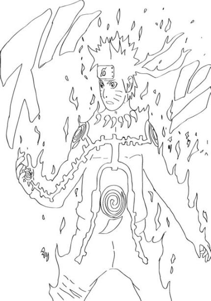 Naruto Kyubi Controlado - Naruto Kyubi Controlled by: Dibujar Fácil con este Paso a Paso, dibujos de Al Kyubi, como dibujar Al Kyubi para colorear e imprimir
