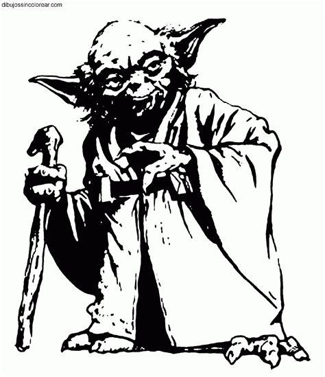Dibujos del Maestro Yoda (Star Wars - La Guerra de las: Dibujar y Colorear Fácil con este Paso a Paso, dibujos de Al Maestro Yoda, como dibujar Al Maestro Yoda para colorear e imprimir