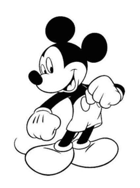 Dibujos de Mickey Mouse para colorear para niños: Aprende como Dibujar Fácil con este Paso a Paso, dibujos de Al Mickey Mouse, como dibujar Al Mickey Mouse para colorear
