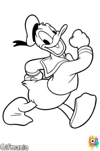 ¡Colorea al Pato Donald con nuestros dibujos para: Aprende como Dibujar y Colorear Fácil con este Paso a Paso, dibujos de Al Pato Donald, como dibujar Al Pato Donald paso a paso para colorear