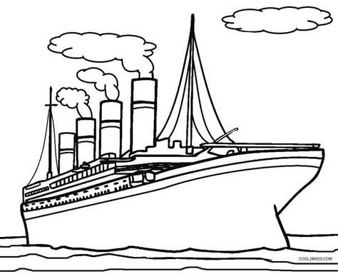 Dibujos de Titanic para colorear - Páginas para imprimir: Dibujar y Colorear Fácil, dibujos de Al Titanic, como dibujar Al Titanic para colorear e imprimir