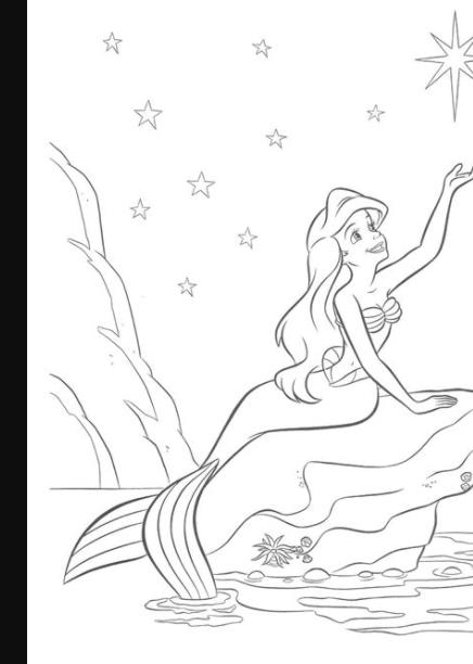 Princesas Disney: Más dibujos para colorear de 