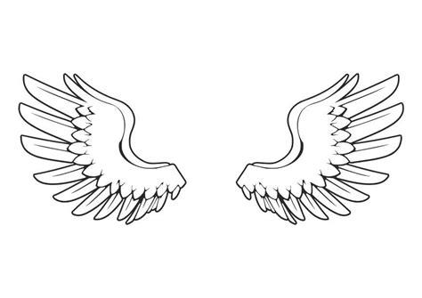 Dibujo para colorear alas - Dibujos Para Imprimir Gratis: Aprender como Dibujar Fácil con este Paso a Paso, dibujos de Alas De Pajaro, como dibujar Alas De Pajaro para colorear e imprimir