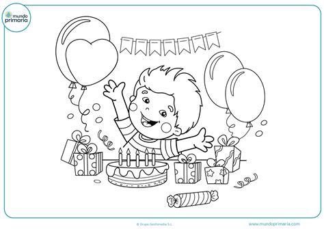 ⭐ Dibujos de Cumpleaños para Colorear (Imprime tu Tarta): Aprende a Dibujar y Colorear Fácil, dibujos de Algo De Cumpleaños, como dibujar Algo De Cumpleaños paso a paso para colorear