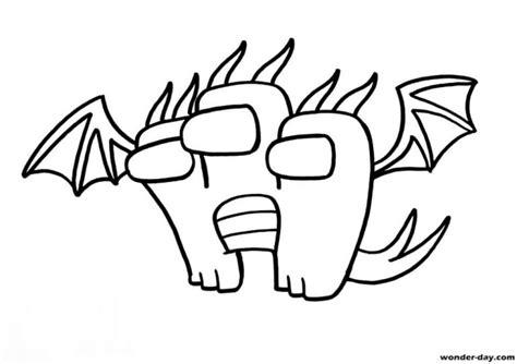 Dibujos de among us para colorear | Descarga GRATIS niños: Dibujar Fácil con este Paso a Paso, dibujos de Among Us Godzilla, como dibujar Among Us Godzilla para colorear