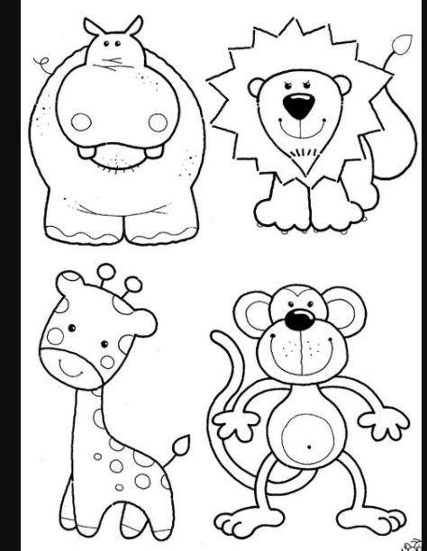 Dibujos Online | Juegos Educativos Online: Dibujar y Colorear Fácil con este Paso a Paso, dibujos de Animale, como dibujar Animale para colorear e imprimir