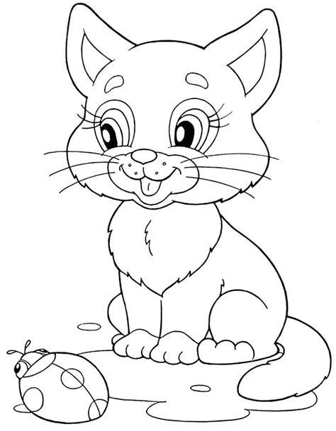 Dibujos de animales para colorear gatos: Dibujar y Colorear Fácil con este Paso a Paso, dibujos de Animales De Dibujos Animados, como dibujar Animales De Dibujos Animados para colorear e imprimir