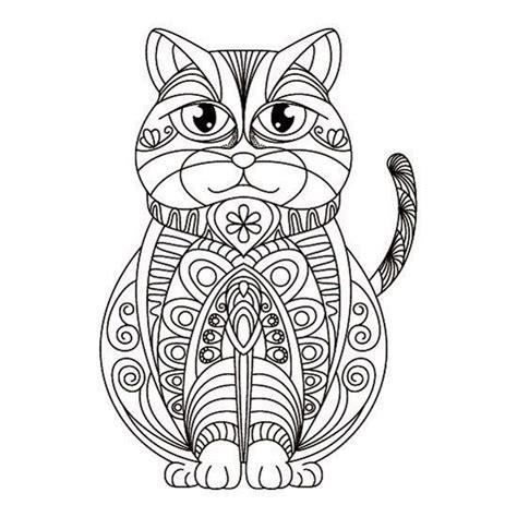 Para Colorear Gatos Animales Mandalas - Crafts DIY and: Aprende a Dibujar Fácil, dibujos de Animales De Forma Sencilla, como dibujar Animales De Forma Sencilla para colorear