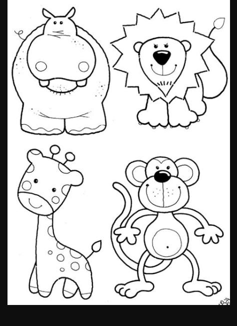 Dibujos Online | Juegos Educativos Online: Aprender como Dibujar y Colorear Fácil con este Paso a Paso, dibujos de Animales Para Niños Pequeños, como dibujar Animales Para Niños Pequeños para colorear e imprimir