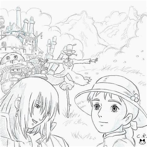 castillo ambulante dibujos para colorear - Buscar con: Dibujar y Colorear Fácil, dibujos de Anime En Illustrator, como dibujar Anime En Illustrator para colorear
