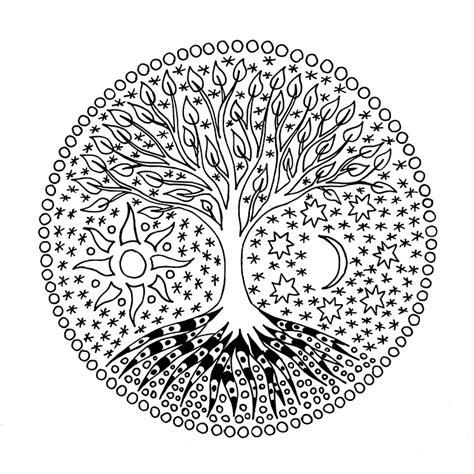 Mandalas con el árbol de la vida: Tus hijos aprenderán a: Aprender a Dibujar y Colorear Fácil, dibujos de Arbol De La Vida, como dibujar Arbol De La Vida para colorear e imprimir
