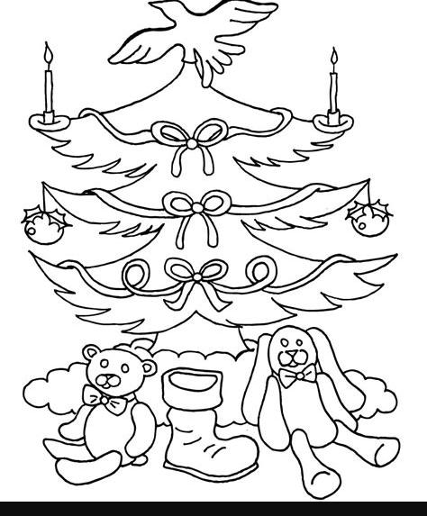 Dibujos de Árboles de Navidad para colorear e imprimir: Aprender como Dibujar Fácil con este Paso a Paso, dibujos de Arbol Navidad, como dibujar Arbol Navidad paso a paso para colorear