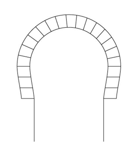 Arco en herradura1.jpg: Aprende a Dibujar y Colorear Fácil con este Paso a Paso, dibujos de Arco Rebajado, como dibujar Arco Rebajado para colorear