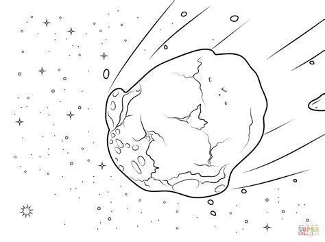 Dibujo de Asteroide Acuoso para colorear | Dibujos para: Dibujar y Colorear Fácil con este Paso a Paso, dibujos de Asteroides, como dibujar Asteroides para colorear e imprimir