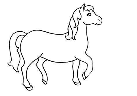 12 imágenes de Animales para Colorear: Dibujar y Colorear Fácil con este Paso a Paso, dibujos de Aun Caballo, como dibujar Aun Caballo para colorear e imprimir