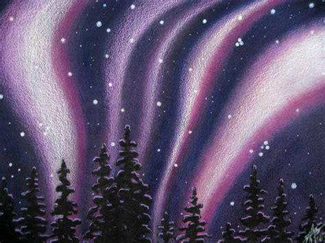 Pintar la Aurora Boreal – Austral | Pintura y Artistas: Dibujar y Colorear Fácil con este Paso a Paso, dibujos de Auroras Boreales, como dibujar Auroras Boreales para colorear