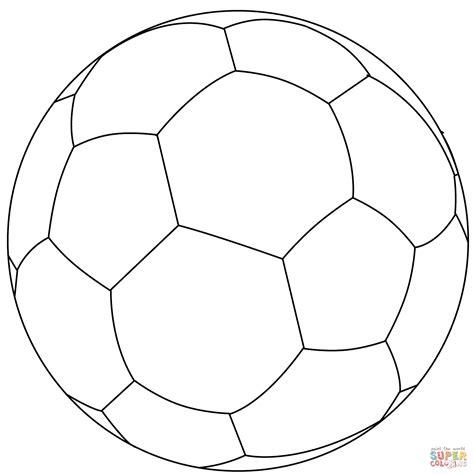 Dibujo de Balón de Fútbol para colorear | Dibujos para: Aprender a Dibujar y Colorear Fácil, dibujos de Balones, como dibujar Balones paso a paso para colorear