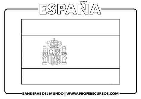 Bandera de españa para colorear - Profe Recursos: Dibujar Fácil, dibujos de Bandera De España, como dibujar Bandera De España para colorear e imprimir