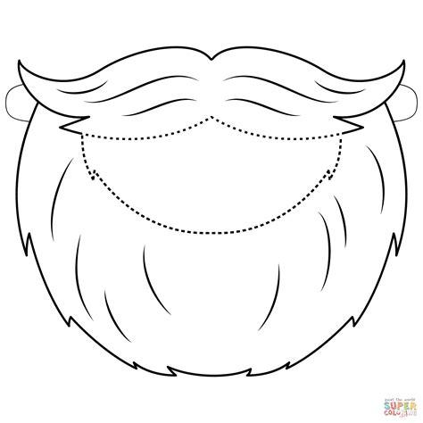 Dibujo de Máscara de Barba para colorear | Dibujos para: Aprender como Dibujar y Colorear Fácil, dibujos de Barba, como dibujar Barba para colorear e imprimir