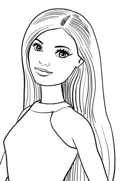 Cómo dibujar Barbie Kawaii 】 Paso a Paso Muy Fácil 2023 - Dibuja Fácil