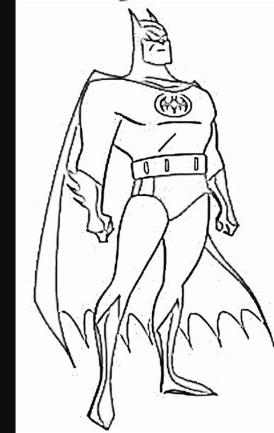 Dibujos para colorear de Batman « Ideas & Consejos: Dibujar Fácil, dibujos de Bat Man, como dibujar Bat Man paso a paso para colorear