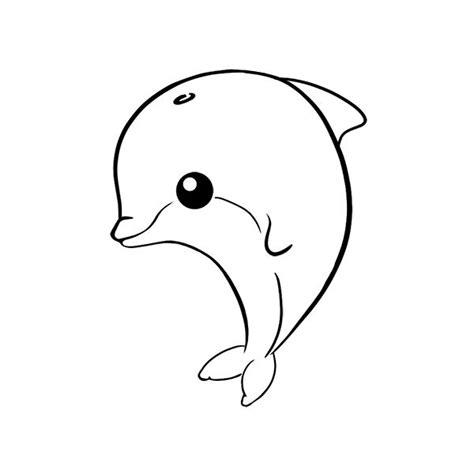 Cómo dibujar un Delfín Kawaii | COMODIBUJAR.CLUB | Como: Aprende a Dibujar y Colorear Fácil, dibujos de Bebe Un Delfin Kawaii, como dibujar Bebe Un Delfin Kawaii paso a paso para colorear