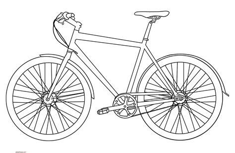 Dibujos de bicicletas para colorear: Dibujar Fácil con este Paso a Paso, dibujos de Bici, como dibujar Bici para colorear e imprimir