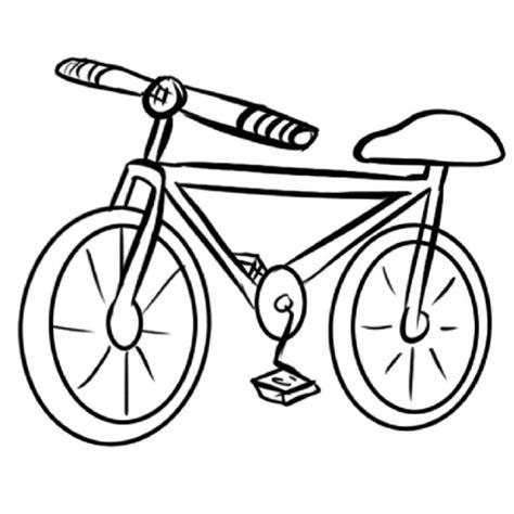 Imprimir Dibujo de una bicicleta para colorear - Dibujos: Dibujar y Colorear Fácil con este Paso a Paso, dibujos de Bicicleta, como dibujar Bicicleta paso a paso para colorear